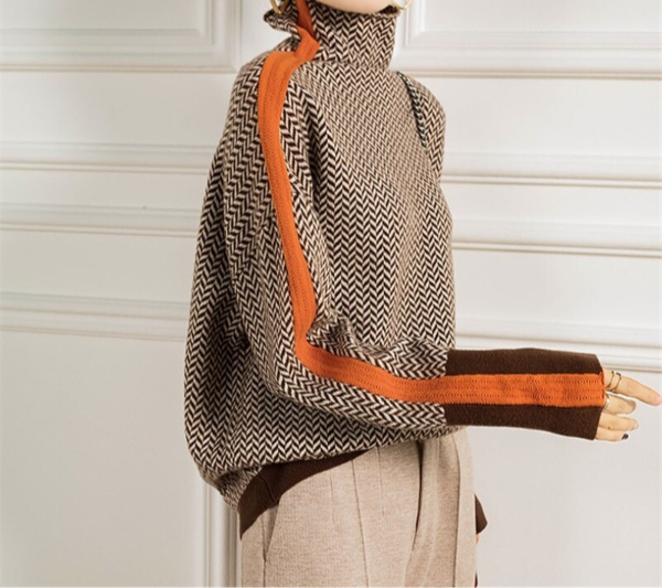 Gladys | The Herringbone Jumper