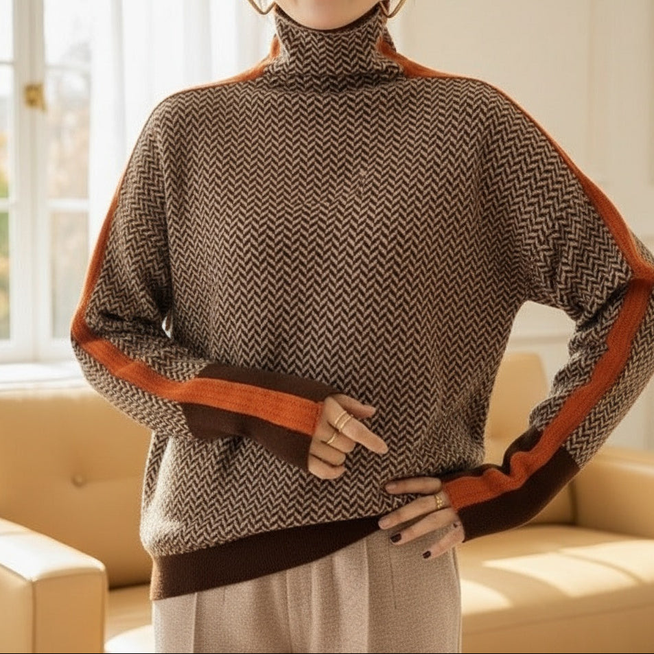 Gladys | The Herringbone Jumper