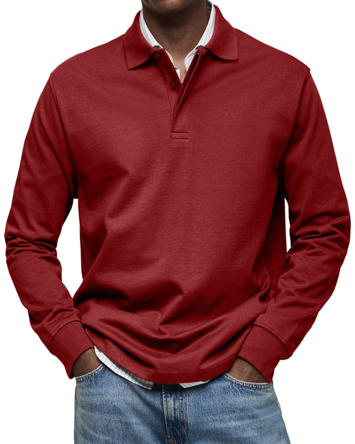 Bellario - Luxury Long-Sleeve Polo Shirt