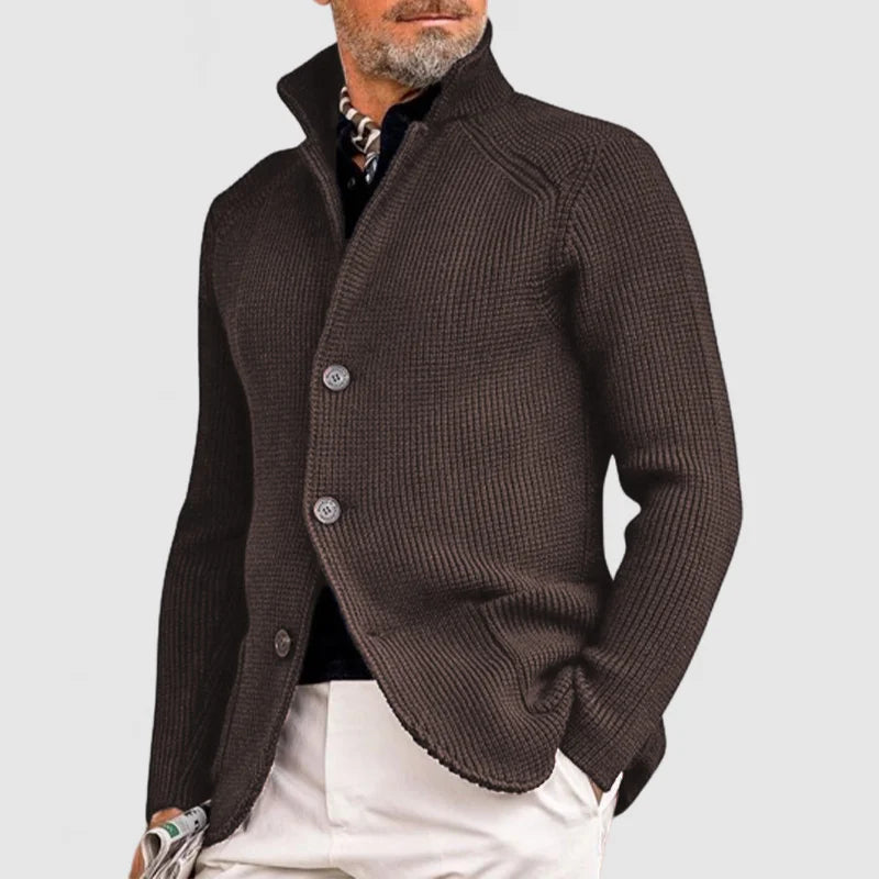Rupert | The Stand Collar Cardigan