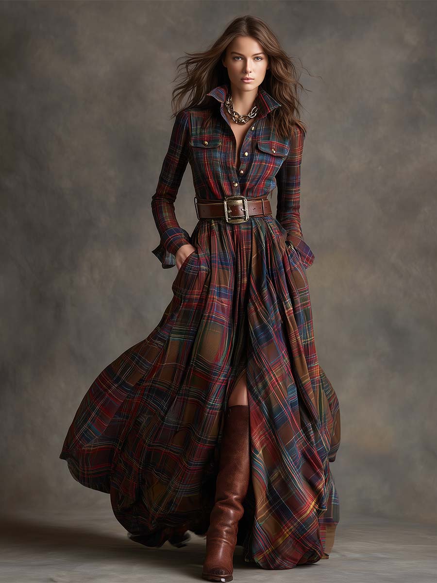 June | The Belted Maxi