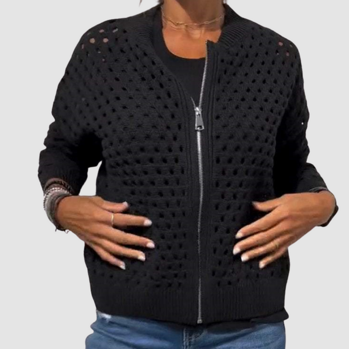 Kathleen | The Open Knit Cardigan