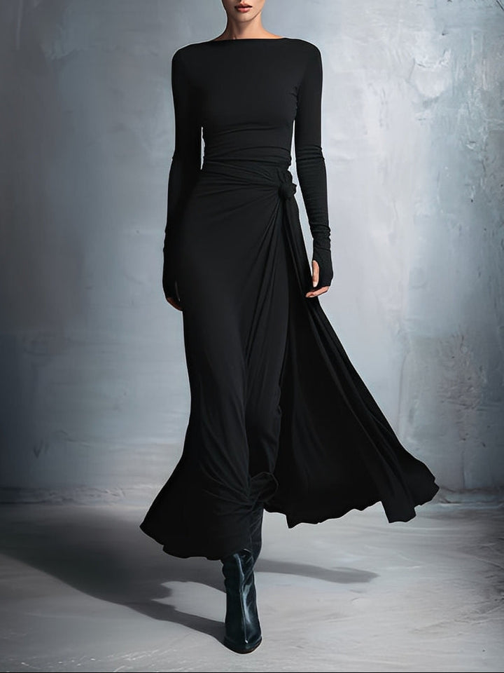 Naomie | Maxi Dress with Side Tie