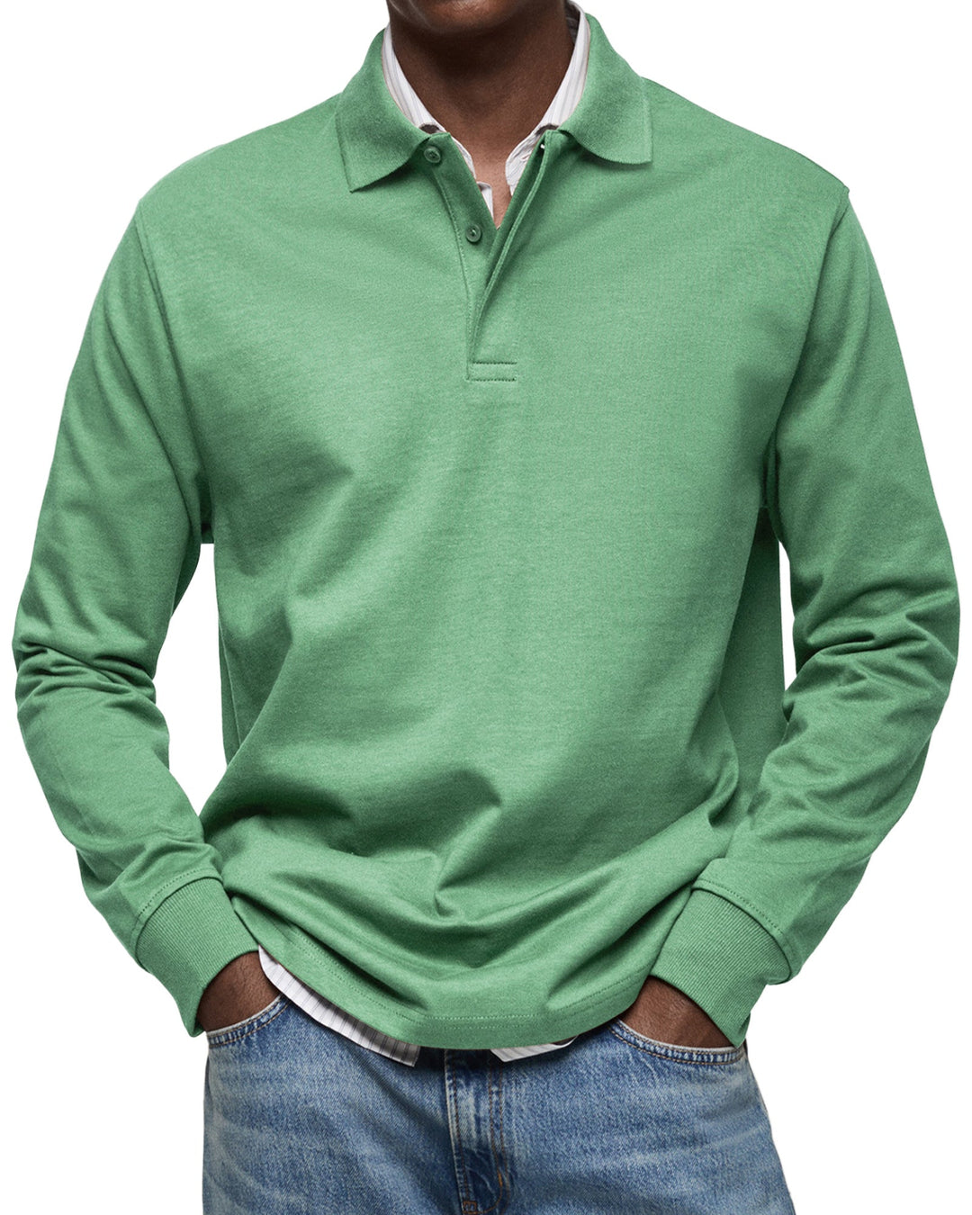 Bellario - Luxury Long-Sleeve Polo Shirt