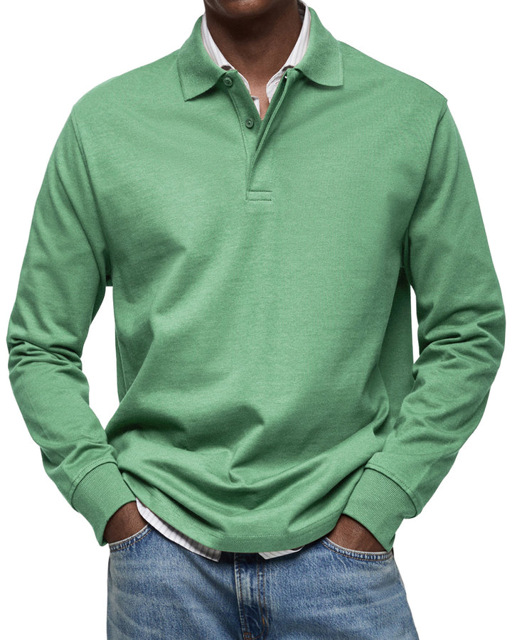 Bellario - Luxury Long-Sleeve Polo Shirt