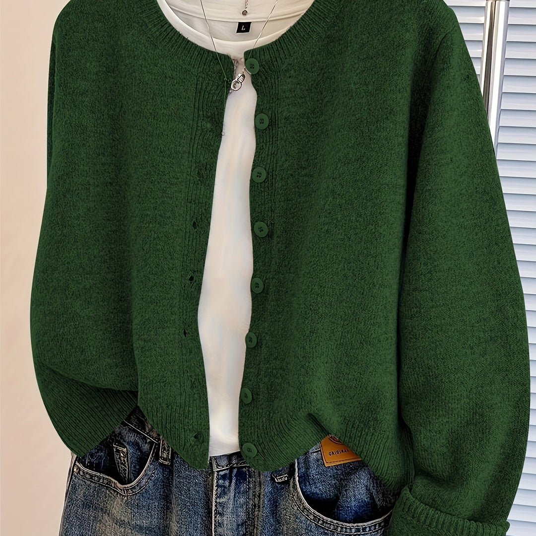 Elsie | The Button Cardigan