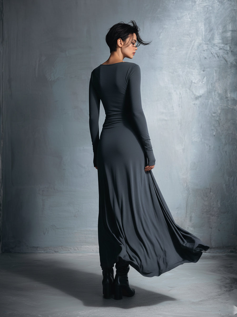 Naomie | Maxi Dress with Side Tie
