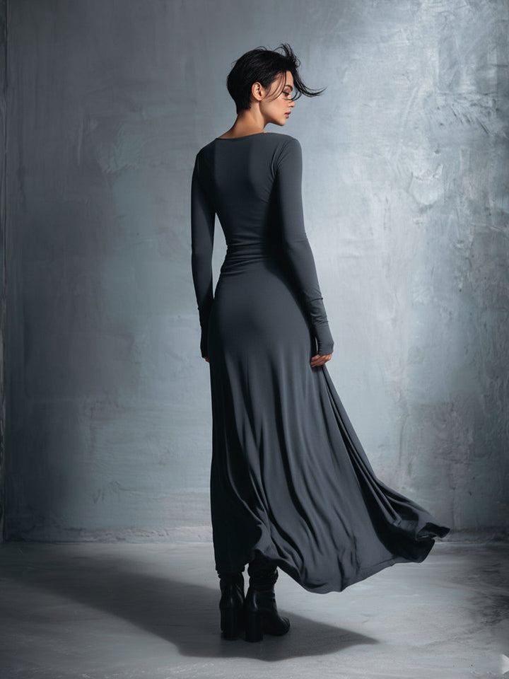Naomie | Maxi Dress with Side Tie