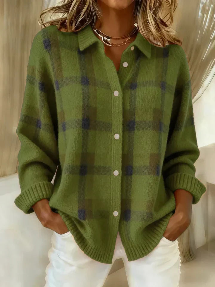 Blanche | The Checked Button Up