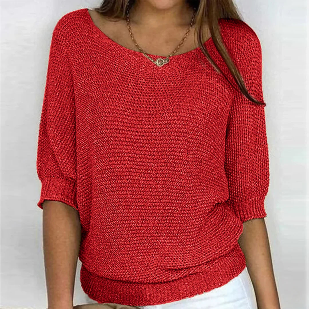 Delia | The Cable Knit Jumper