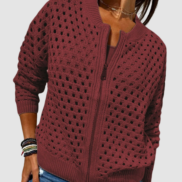 Kathleen | The Open Knit Cardigan