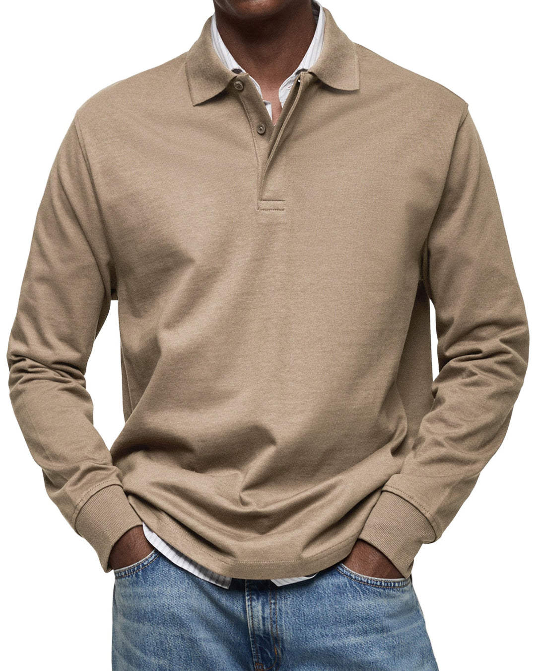 Bellario - Luxury Long-Sleeve Polo Shirt