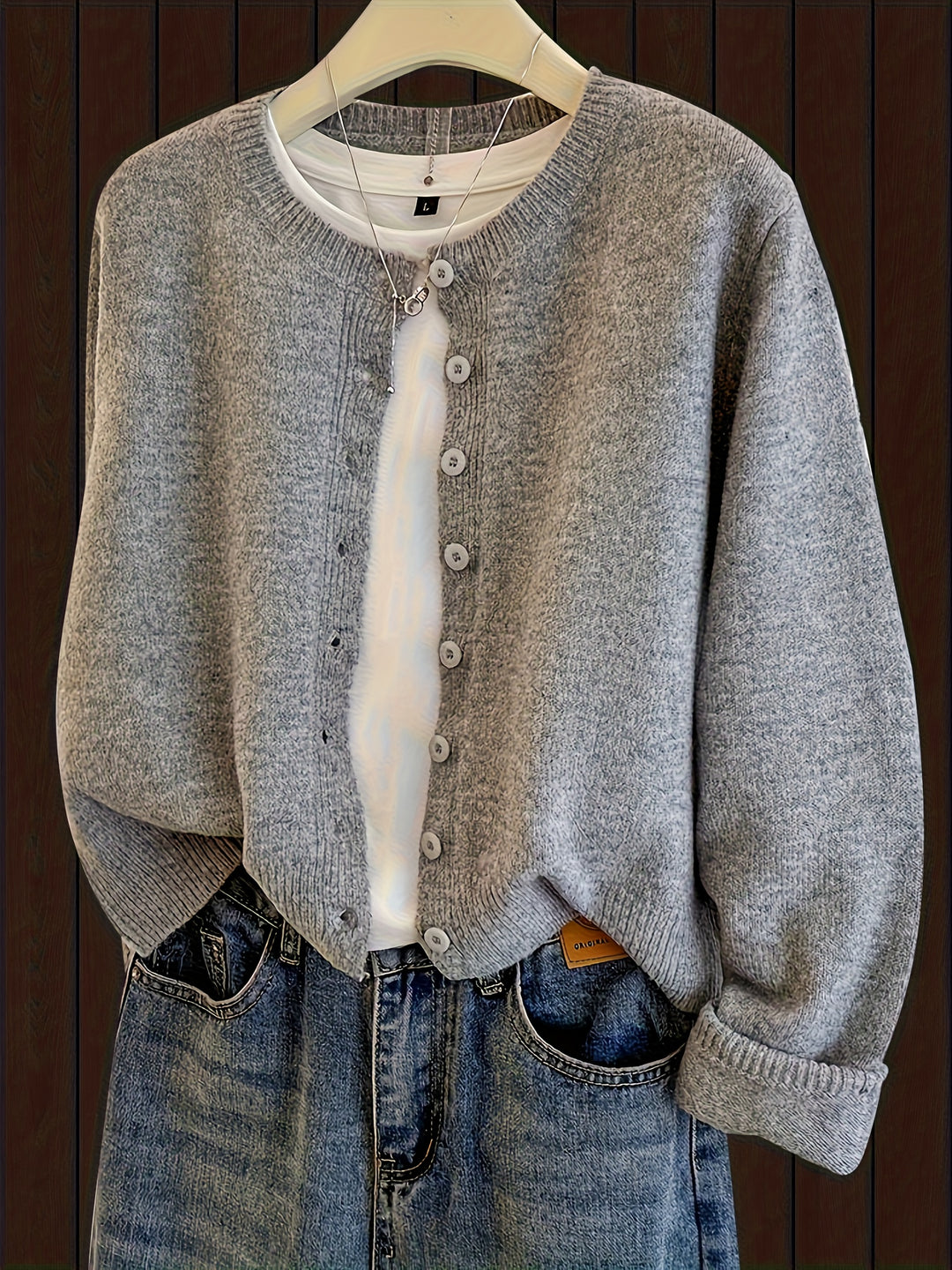 Elsie | The Button Cardigan
