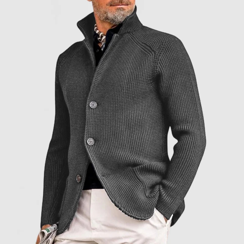 Rupert | The Stand Collar Cardigan