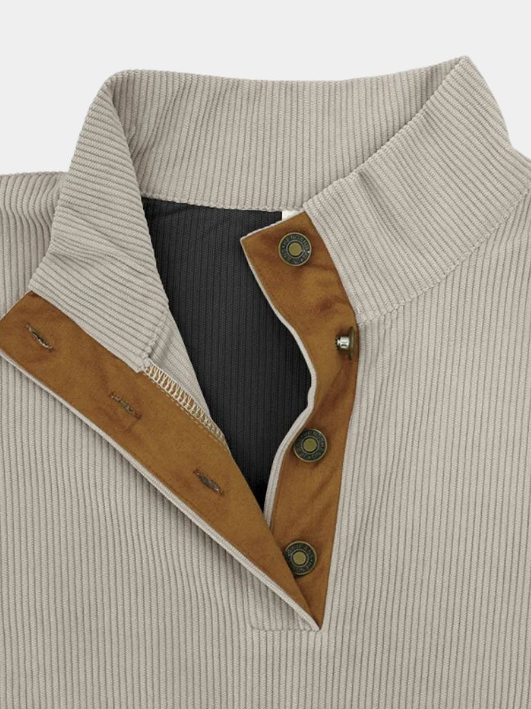 Argos | Corduroy Men's Pullover with Turtleneck