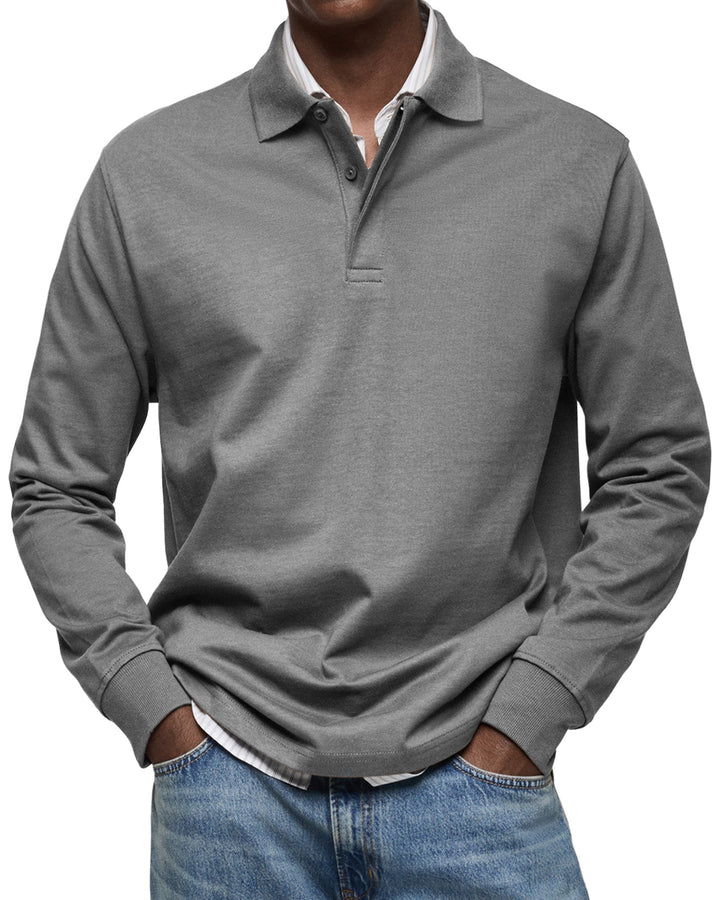 Bellario - Luxury Long-Sleeve Polo Shirt