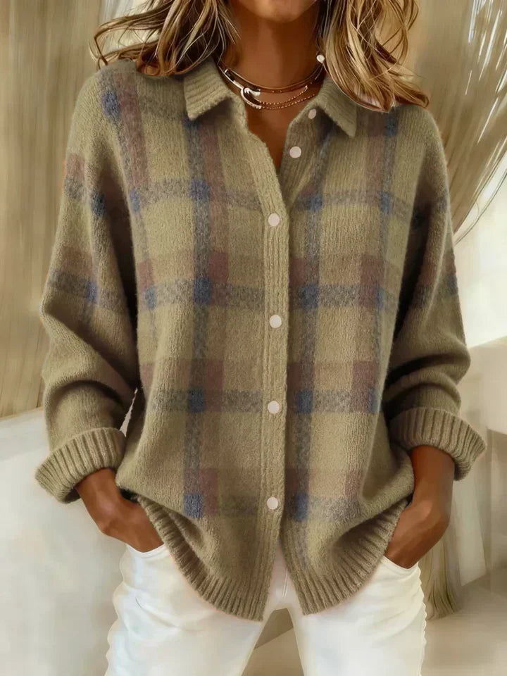 Blanche | The Checked Button Up