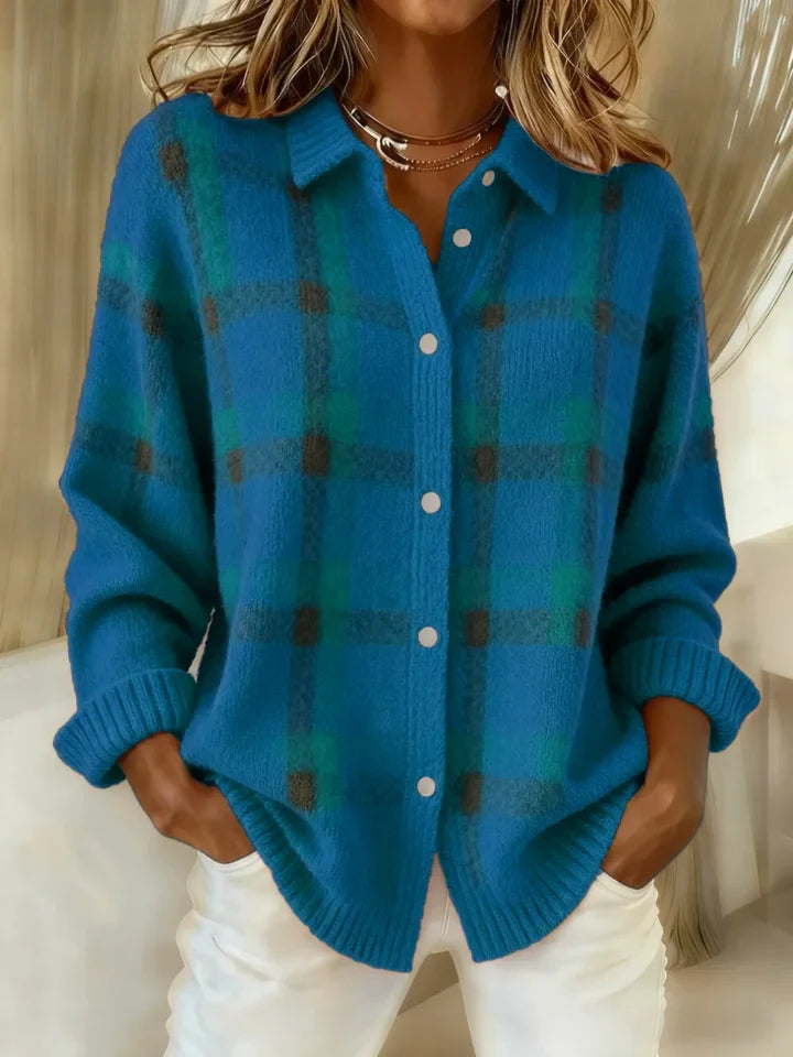 Blanche | The Checked Button Up