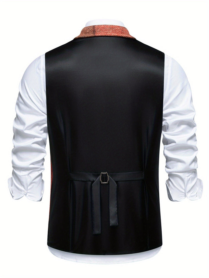 Edmund | The Herringbone Waistcoat