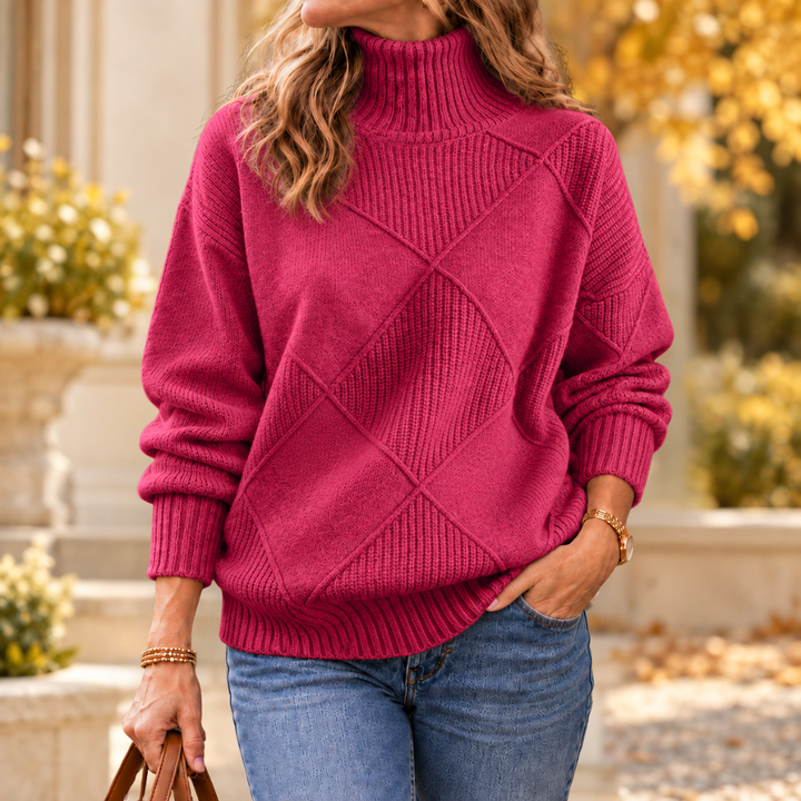 Angela™ | Turtleneck Sweater