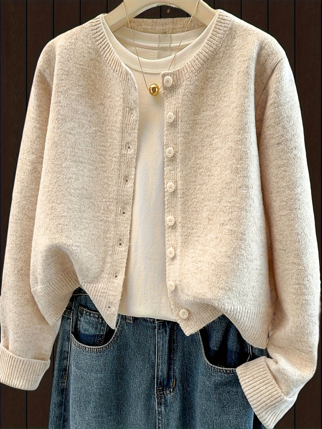 Elsie | The Button Cardigan