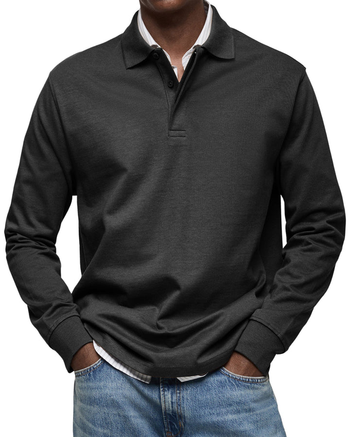 Bellario - Luxury Long-Sleeve Polo Shirt