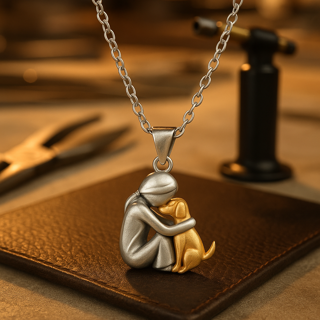Marlow | Dog Embrace Necklace