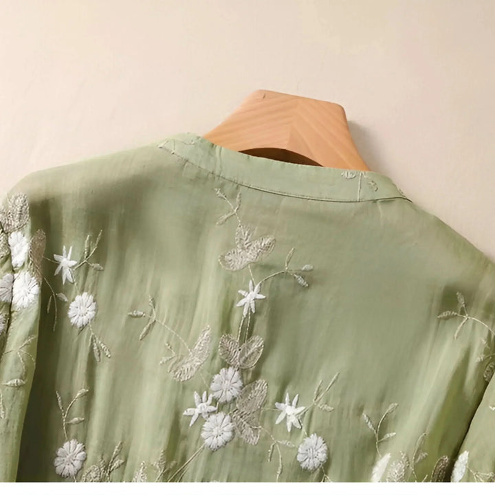 Cicely | The Embroidered Top