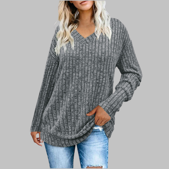 Sylvia | The V Neck Top