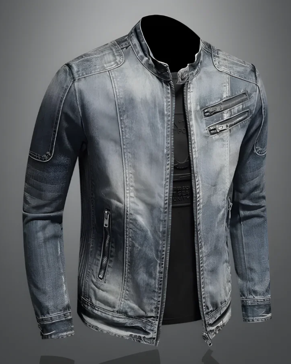 Cai | Rugged Denim Jacket