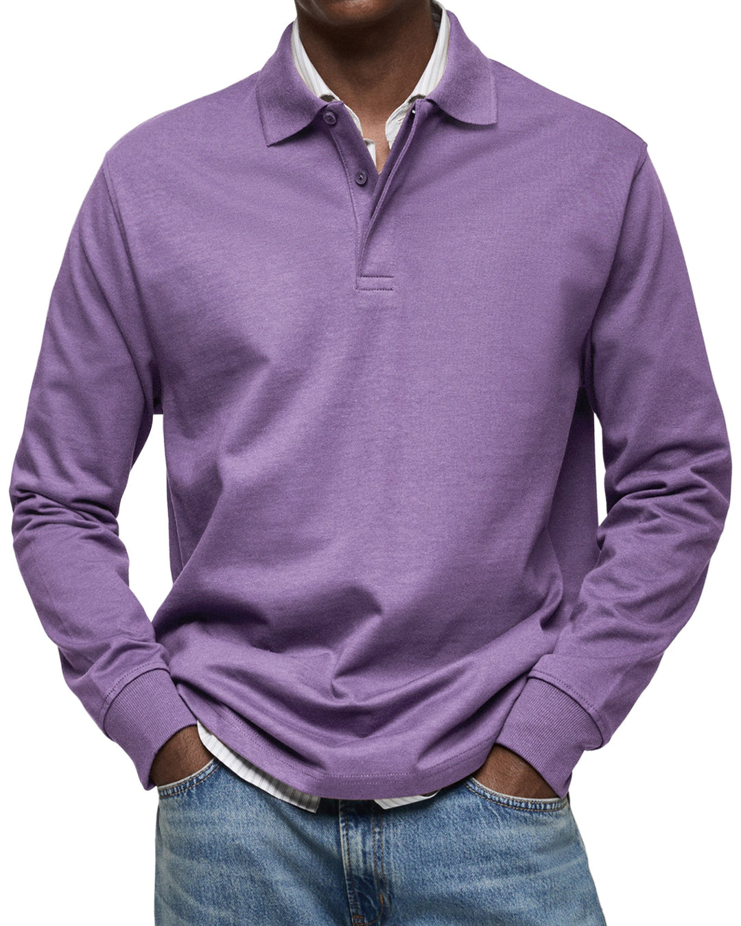 Bellario - Luxury Long-Sleeve Polo Shirt