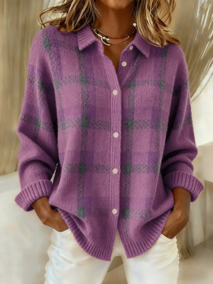 Blanche | The Checked Button Up