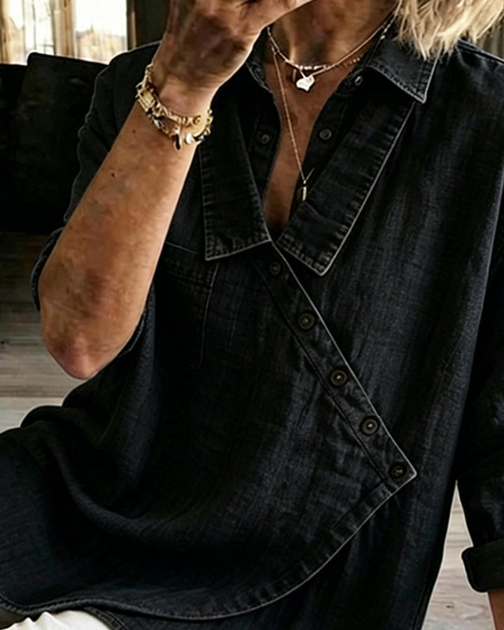 Susan | The Denim Blouse