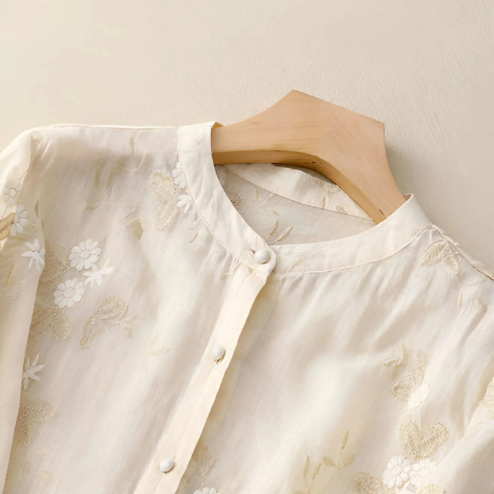 Cicely | The Embroidered Top