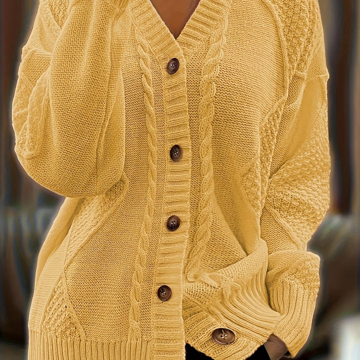 Maggie | The Cable Cardigan
