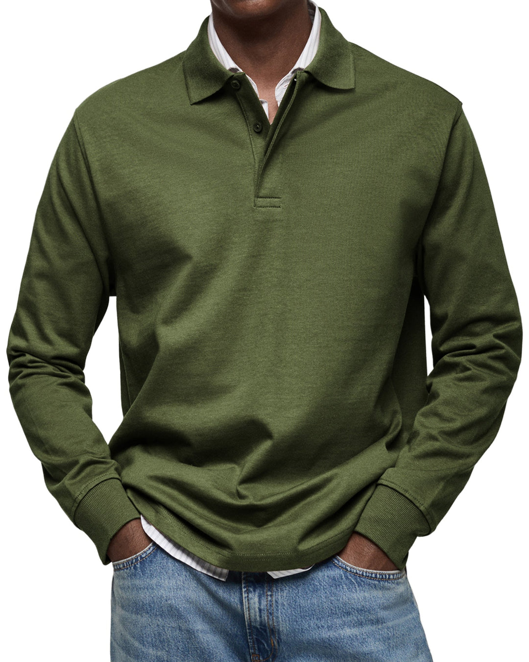 Bellario - Luxury Long-Sleeve Polo Shirt