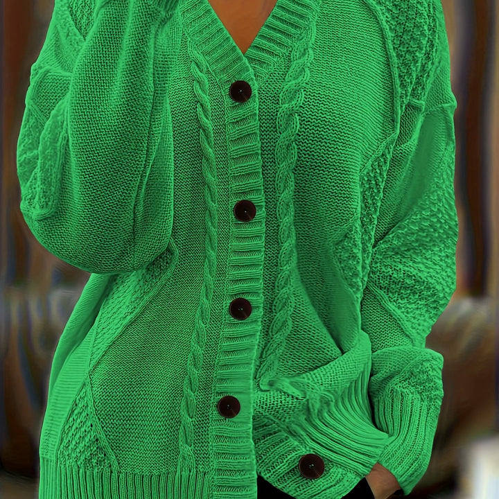 Maggie | The Cable Cardigan