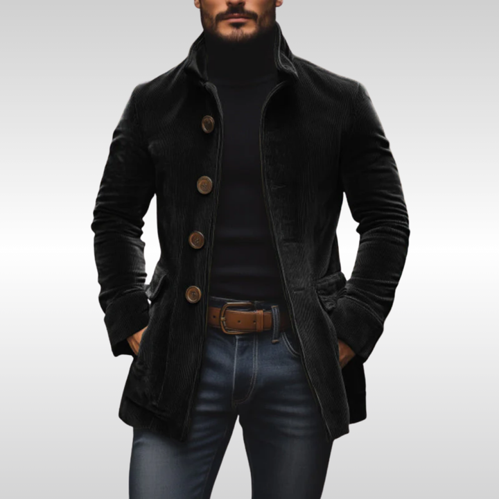 Stefan – Fitted corduroy jacket