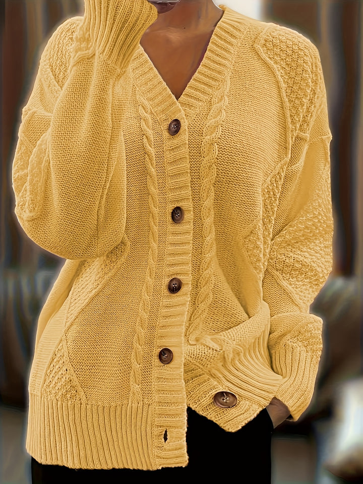 Maggie | The Cable Cardigan
