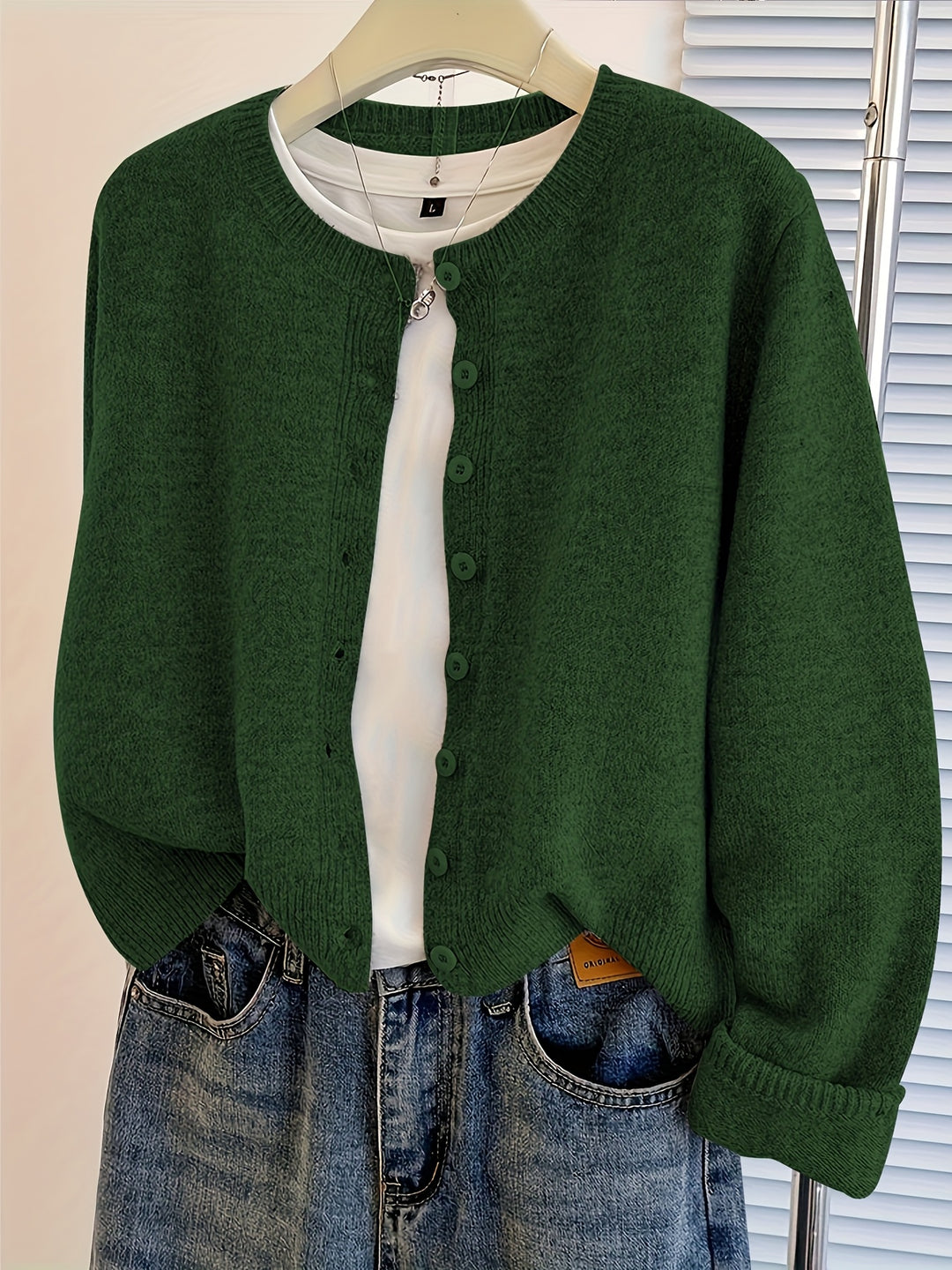 Elsie | The Button Cardigan