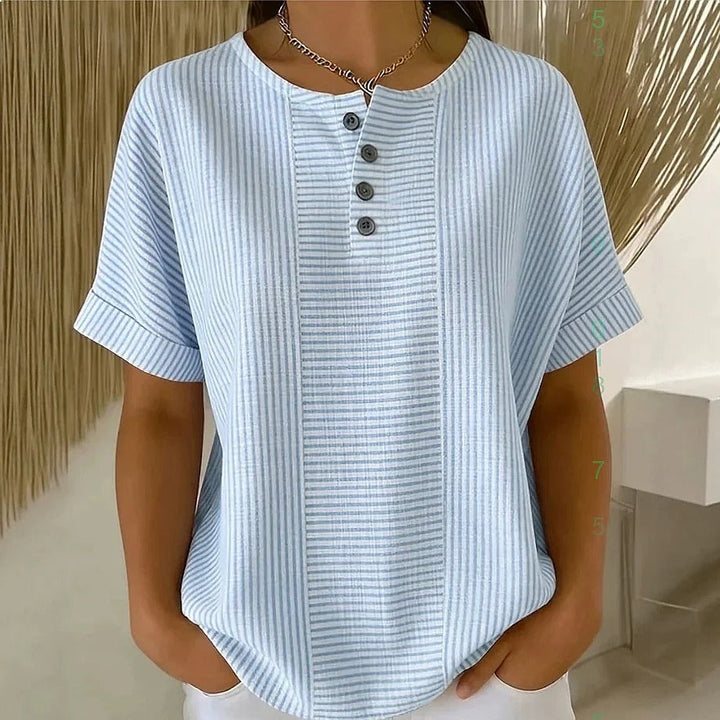 Lorna | The Striped Blouse