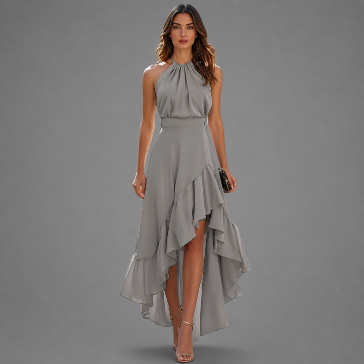 Vivienne | The Halter Maxi Dress