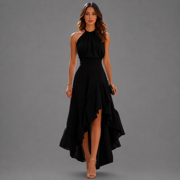 Vivienne | The Halter Maxi Dress