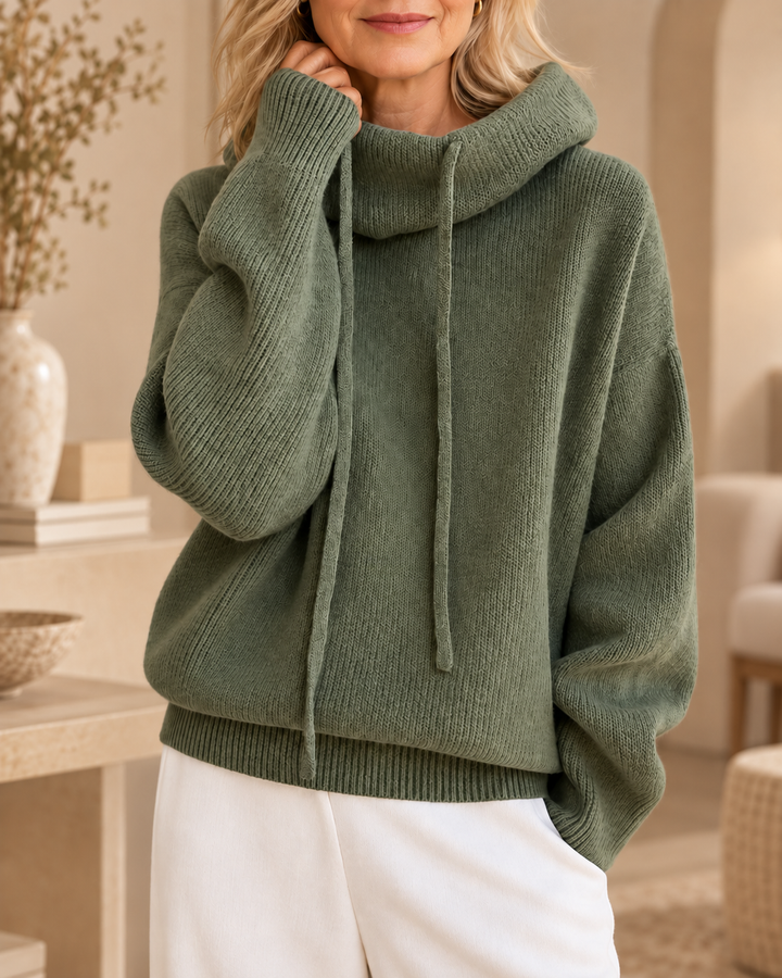 Edna | The Knit Hoodie