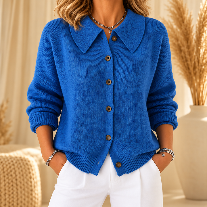 Vespera™ | Button Collar Cardigan