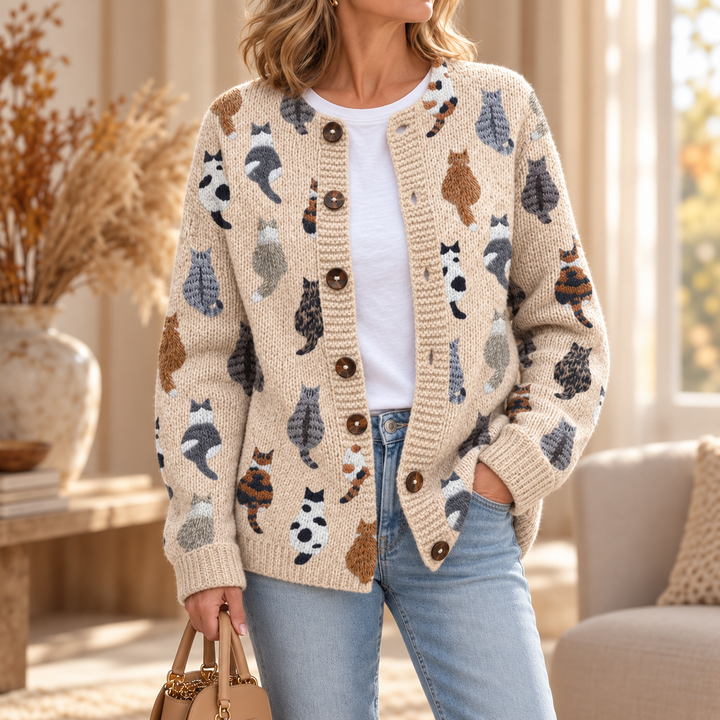 Agnes | The Cat Cardigan