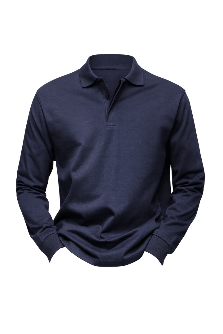 Bellario - Luxury Long-Sleeve Polo Shirt
