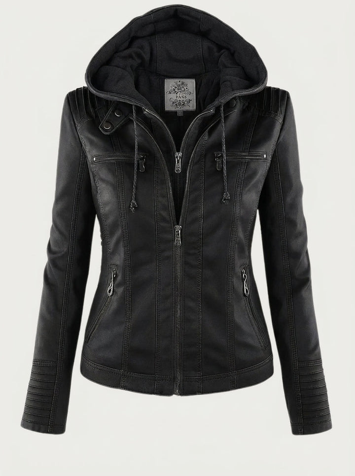 Sustainable and Elegant Leather Jacket