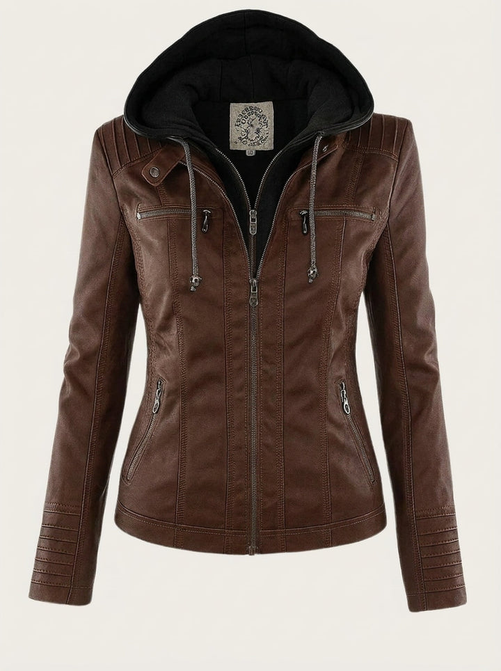 Sustainable and Elegant Leather Jacket