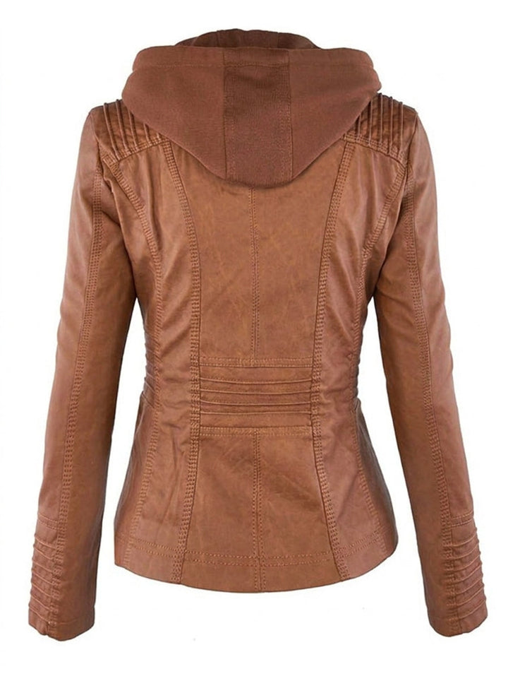 Sustainable and Elegant Leather Jacket